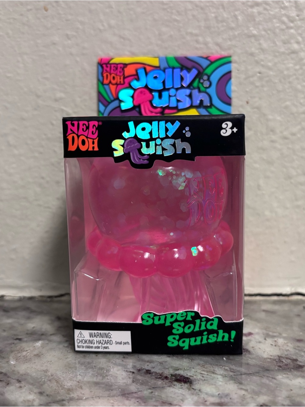 NeeDoh Jelly Squish -Pink